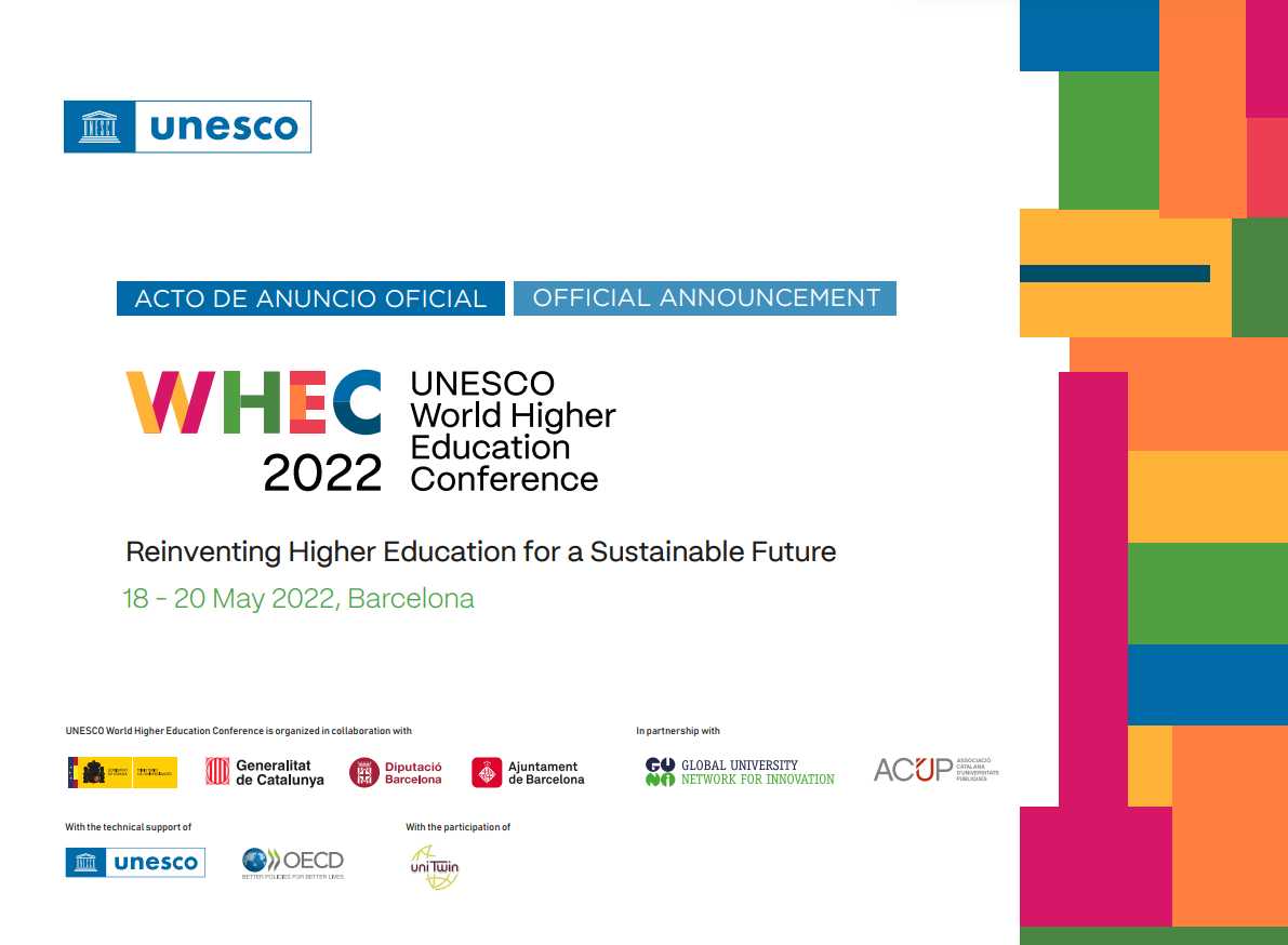 UNESCO World Higher Education Conference 2022